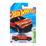  HOT WHEELS BASIC - SILVERADO EV RST ORANGE - JBB64 
