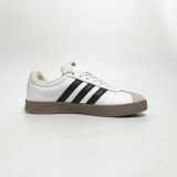  ADIDAS VL COURT BASE WHITE BLACK TAN ID3714 