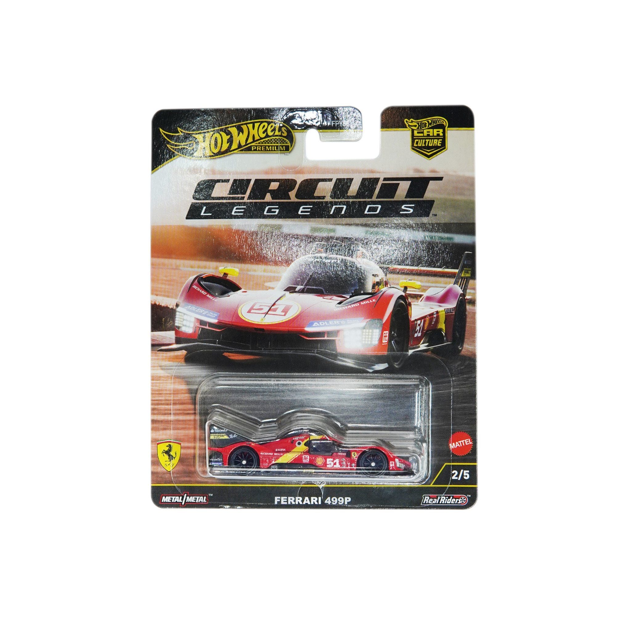  HOTWHEELS PREMIUM FERRARI 499P JBK49 