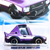  HOT WHEELS BASIC - TOONED NISSAN SKYLINE 2000GT-R LBWK - HYW79 
