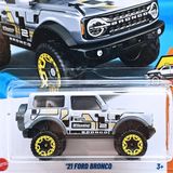  HOT WHEELS HOT TRUCKS - '21 FORD BRONCO GREY - HYW73 