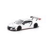  POP RACE - 1/64 HONDA NSX GT3 EVO22 WHITE - PR64280 