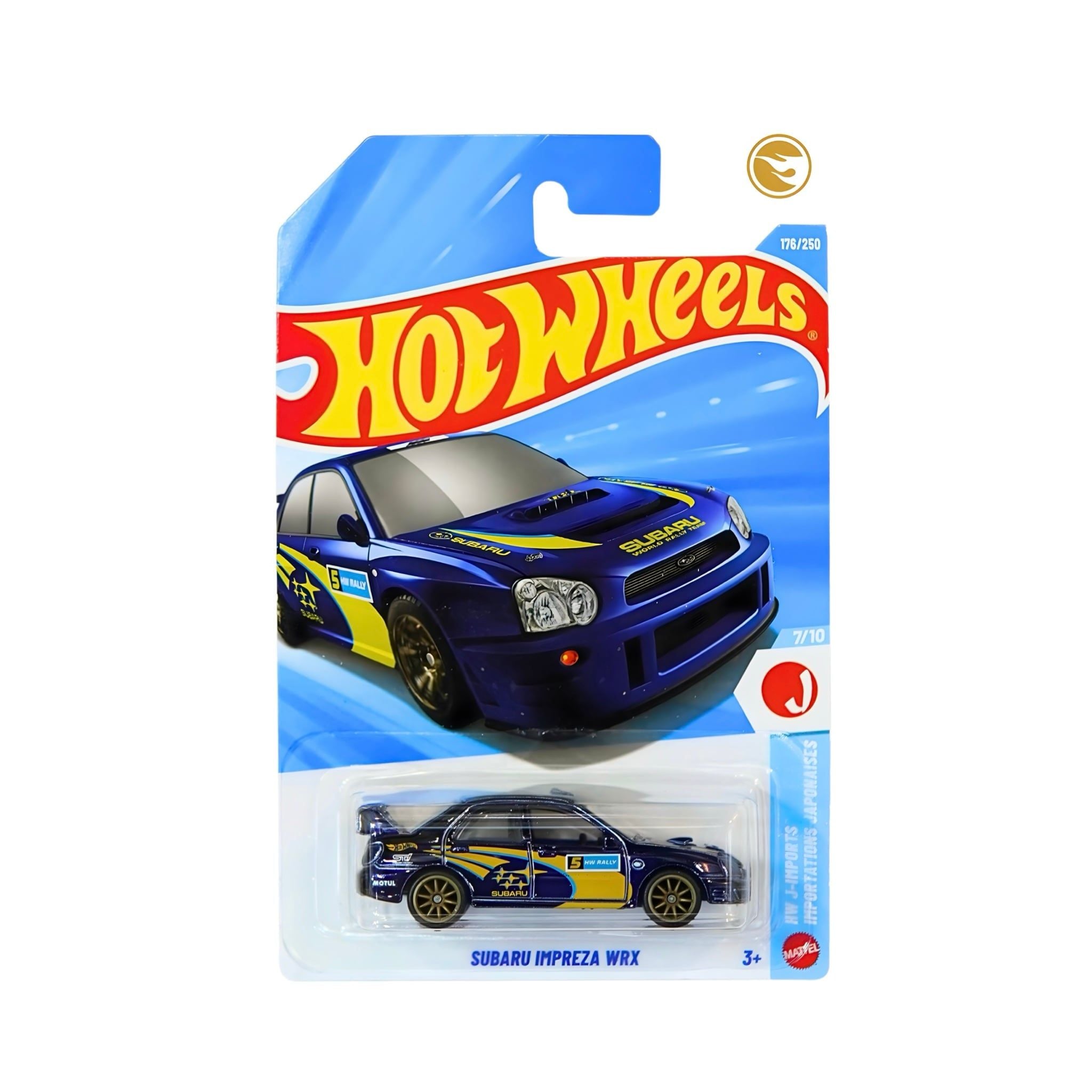  HOT WHEELS STH - SUBARU IMPREZA WRX SUPER TREASURE HUNT - JJM23 
