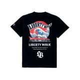  LBWK - ÁO LIBERTY WALK HINOMARU WAVE R34 T-SHIRT - LB.HWR34 