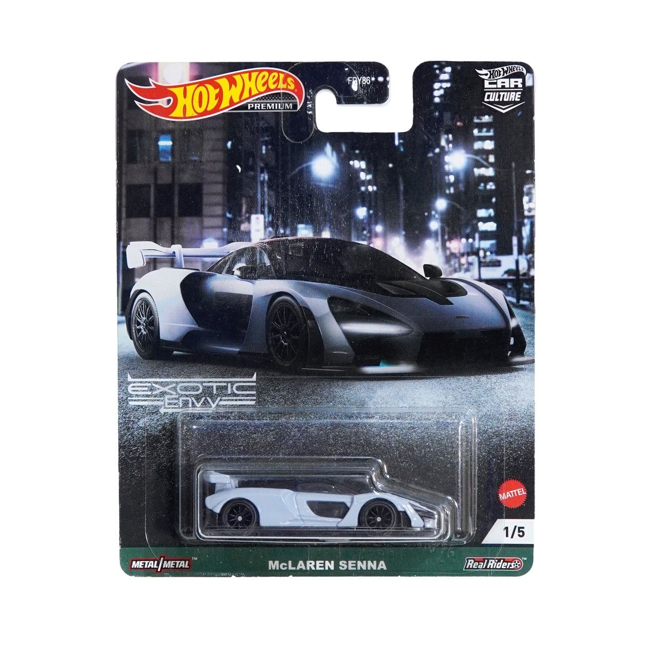  HOT WHEELS PREMIUM McLAREN SENNA GRJ78 