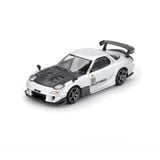  MINI GT - 1/64 MAZDA RX-7 RE-AMEMIYA SILVER METALLIC - 1106 