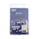  MINI GT 1/64 TOLEMAN TG184 #19 AYRTON SENNA 1984 MONACO GRAND PRIX 2ND PLACE - 1118 
