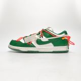  NIKE OFF WHITE X DUNK LOW PINE GREEN CT0856-100 