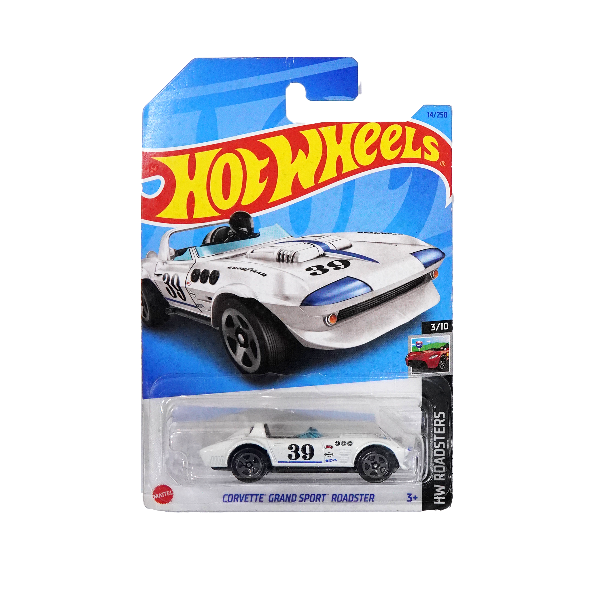  HOT WHEELS BASIC - CORVETTE GRAND SPORT ROADSTER - HKK09 