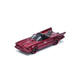  HOT WHEELS BATMAN -  TV SERIES BATMOBILE RED - HYY05 