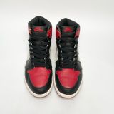  NIKE AIR JORDAN 1 RETRO HIGH BRED TOE 555088-610 