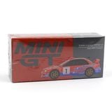  MINI GT - 1/64 SUBARU IMPREZA WRC97 #1 1999 DRM CHAMPION - 1140 