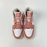  NIKE AIR JORDAN 1 MID SE RED STARDUST FB9892-670 