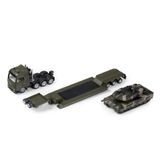  SIKU - 1/87 LOW LOADER WITH TANK XE ĐẦU KÉO KÈM XE TĂNG - SIKU 8317 