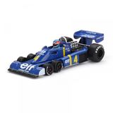  MINI GT - 1/64 TYRRELL P34 #4 PATRICK DEPAILLER 1976 SWEDISH GP 2ND PLACE F1 - 584 
