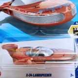  HOT WHEELS SCREEN TIME - X-34 LANDSPEEDER - HYW84 