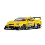  MINI GT - [ CARD NHẬT ] 1/64 NISSAN LB-ER34 R34 SUPER SILHOUETTE SKYLINE SPORT YELLOW / LB BLISTER PACKAGING LBWK CARD - 1182 