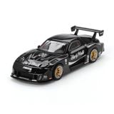  MINI GT - 1/64 MAZDA RX-7 LB-SUPER SILHOUETTE LIBERTY WALK BLACK - 785 
