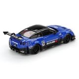  MINI GT - LB-SILHOUETTE WORKS GT NISSAN 35GT-RR VER.2 BLUE LBWK - 1124 