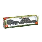  SIKU - 1/87 LOW LOADER WITH TANK XE ĐẦU KÉO KÈM XE TĂNG - SIKU 8317 