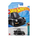  HOT WHEELS BASIC - TOONED PORSCHE 911 TURBO 3.6 (964) BLACK - HKG96 