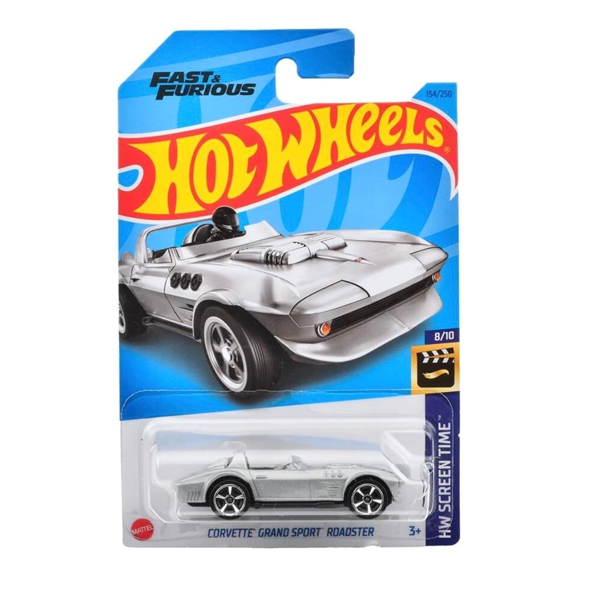  HOT WHEELS BASIC - CORVETTE GRAND SPORT ROADSTER - HNK02 