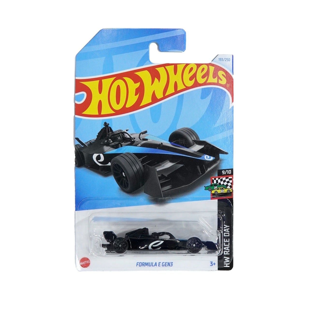  HOT WHEELS RACE DAY - FORMULA E GEN3 BLUE - HRY66 