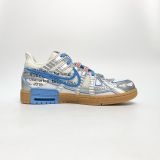  OFF-WHITE X NIKE AIR RUBBER DUNK UNIVERSITY BLUE CU6015-100 