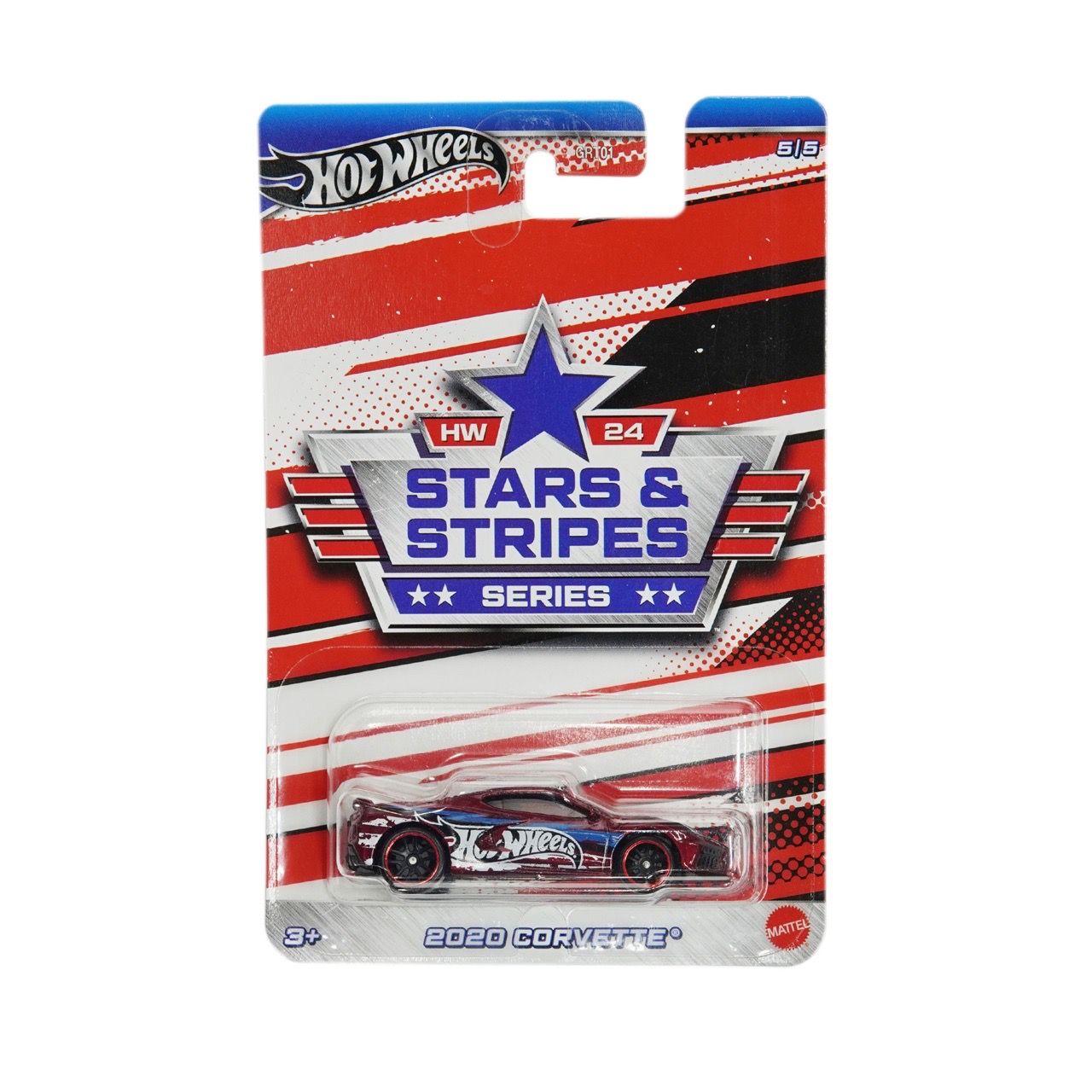  HOT WHEELS SILVER 2D2D CORVETTE® HRW66 