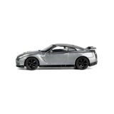  MINI GT - 1/64 NISSAN GT-R 2013 DARK METAL GRAY NISMO R35 CRS VERSION - 1089 