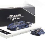  TPC -  1/64 KOENIGSEGG ONE CARBONE BLUE - TPC644803 