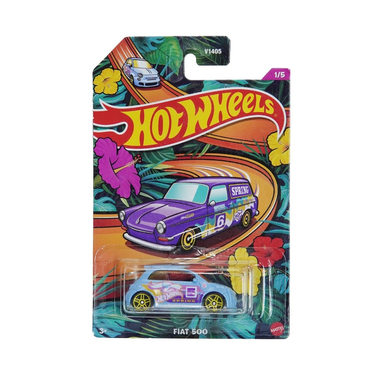  HOT WHEELS BASIC FIAT 500 HVX20 