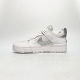  NIKE WMNS DUNK LOW DISRUPT WHITE METALLIC SILVER DJ6226-100 