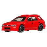  HOT WHEELS SILVER - 1999 SUBARU IMPREZA FAST & FURIOUS RED - JKX10 