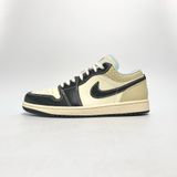  NIKE AIR JORDAN 1 LOW SE COCONUT MILK BLACK HQ3437-101 