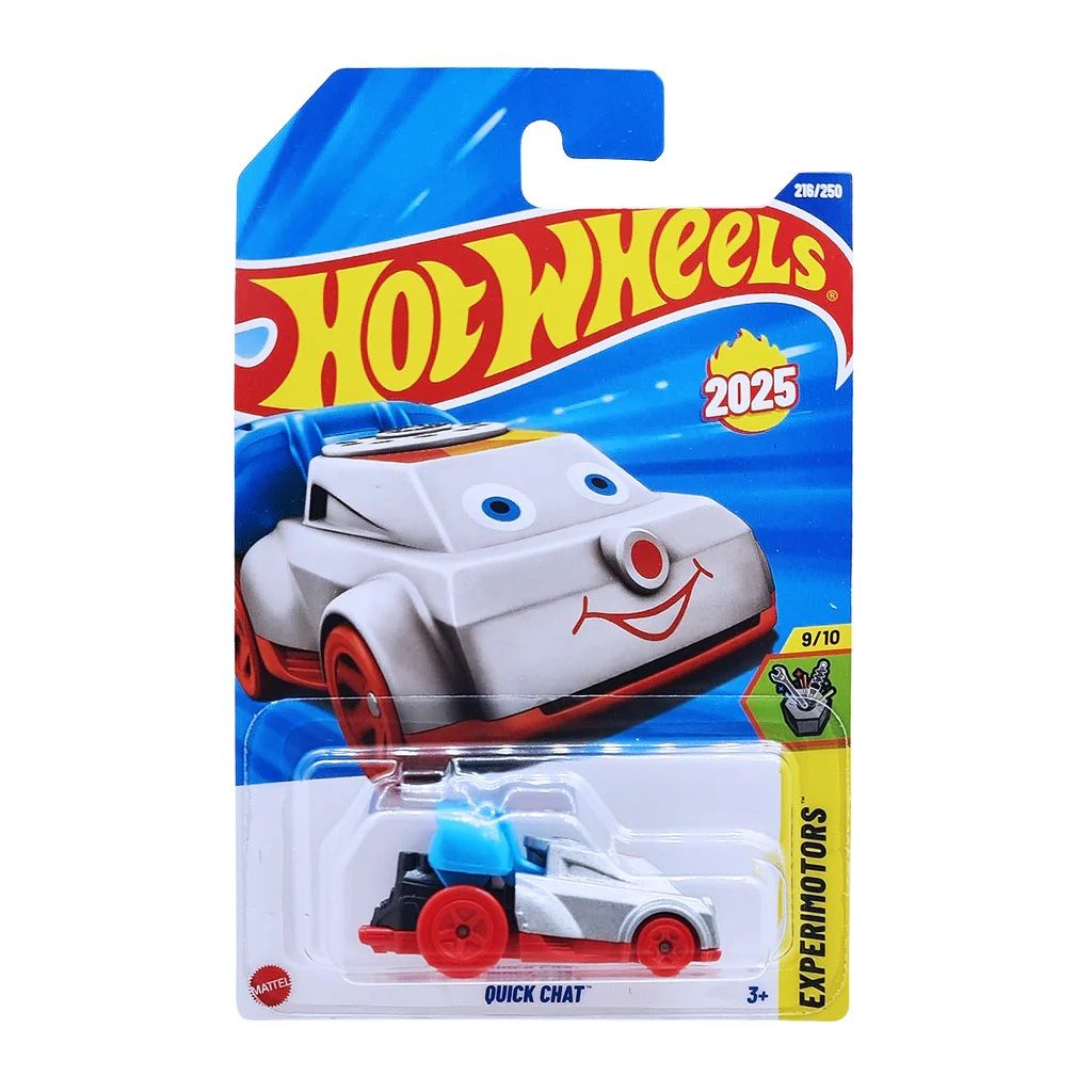  HOT WHEELS BASIC - QUICK CHAT GREY - JBC13 