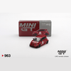  MINI GT LB-WORKS x Abas Works ABARTH 595  Red 963 