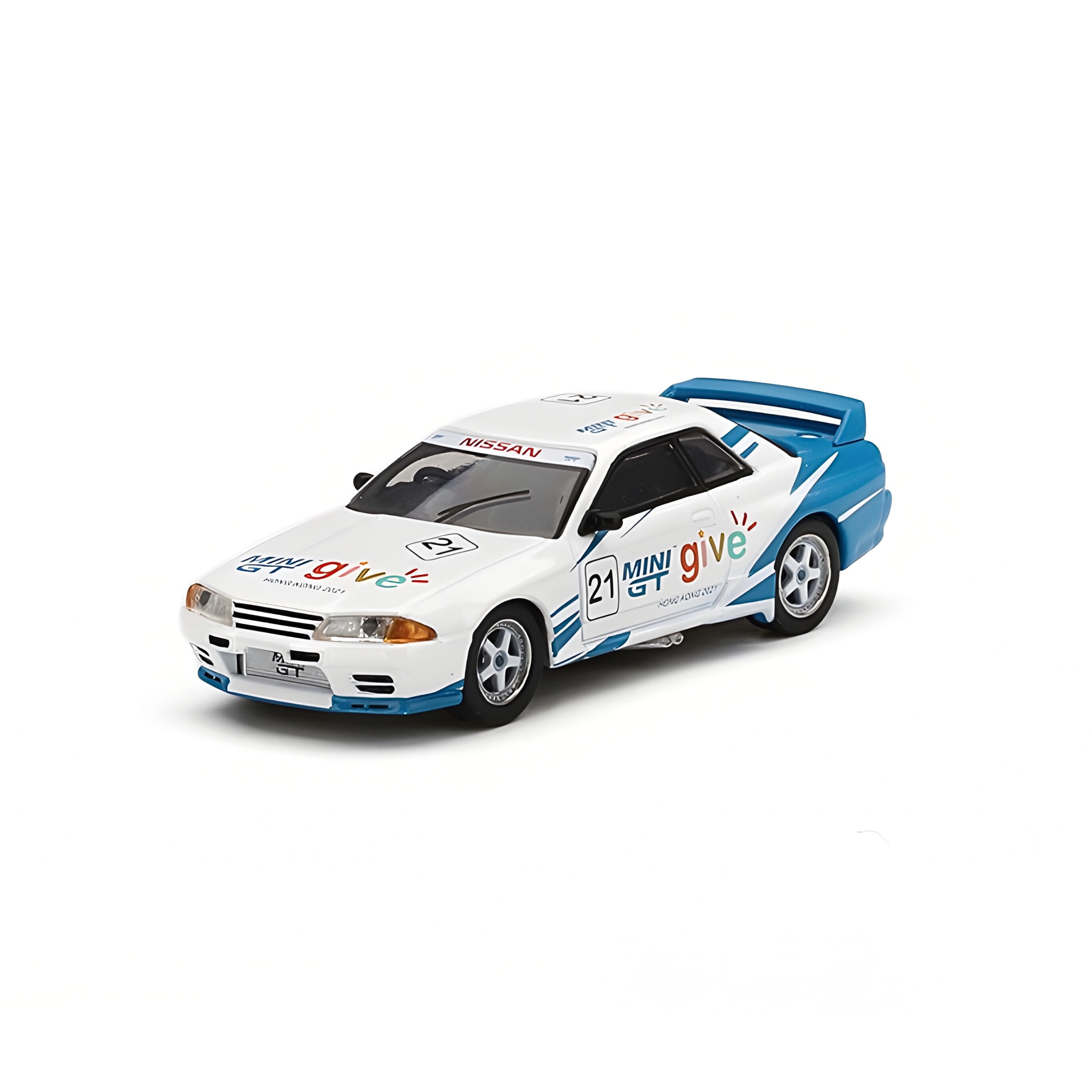 MINI GT - NISSAN SKYLINE GT-R R32 GR.A #21 MINI GT GIVE 2021 HK