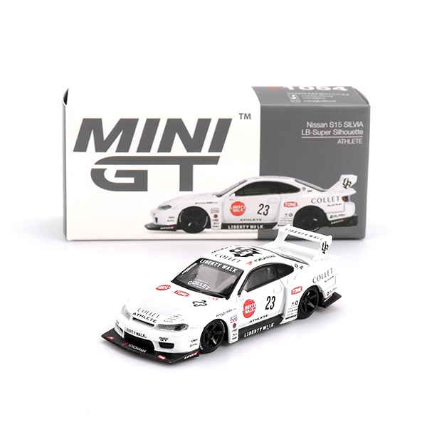 MINI GT - Nissan LB-Super Silhouette S15 SILVIA ATHLETE - 1054 – aera