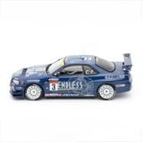  INNO64 - 1/64 NISSAN SKYLINE GT-R R34 #3 ENDLESS ADVAN LIVERY SUPER TAIKYU SERIES 2022 WINNER - IN64-R34-STS02W 