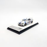  TIME MICRO - [ KÈM FIGURE ] NISSAN GTR R34 HKS WHITE + FIGURE - TMFW 