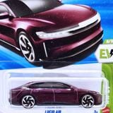  HOT WHEELS EV - LUCID AIR MAROON - JJJ28 