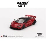  MINI GT - McLaren 720S LB★Works Gem Red - 828 