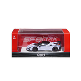  DMH - FERRARI SF90 XX STRADALE PRANCING HORSE WHITE GREY DMHSF90 