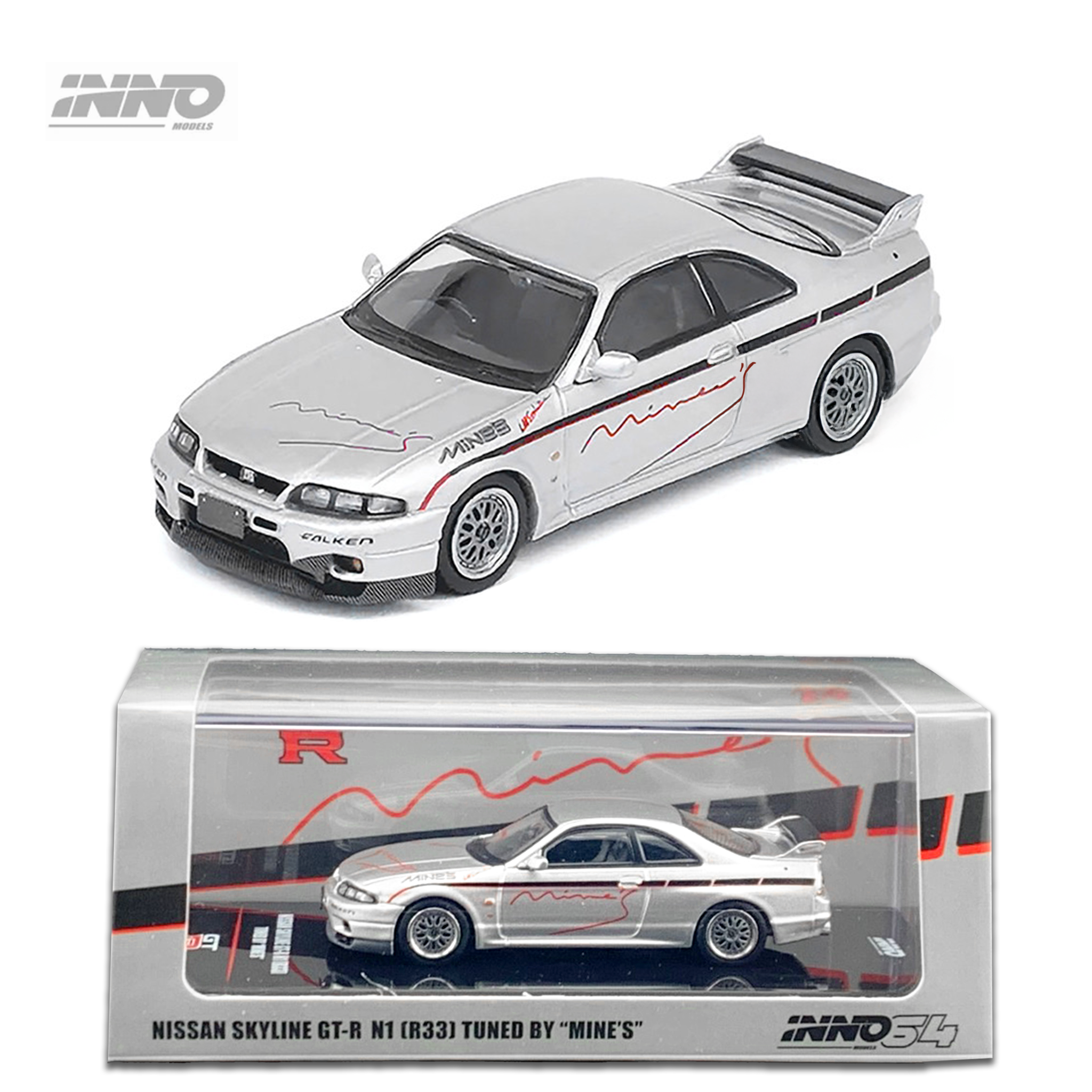  INNO 64 NISSAN SKYLINE GT-R N1[R33] TUNED BY "MINE'S" INNO64MINES 