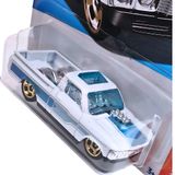  HOT WHEELS BASIC - CUSTOM '72 CHEVY LUV WHITE - HTD75 