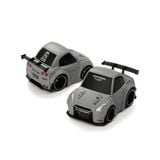  MINI GT - 1/64 NISSAN GT-R R35 LB-WORKS TYPE 1 MATTE GREY QUBECARZ - QZ00201 