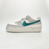  NIKE AIR FORCE 1 LOW SHADOW BRIGHT SPRUCE - DR7856-100 