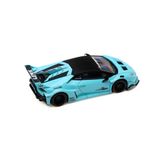  KING MODEL - 1/64 LBWK LAMBORGHINI HURACAN GT METALLIC TIFFANY BLUE - KM-015-05 