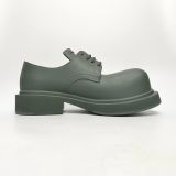  BALENCIAGA TRAINERS WORN-OUT DARK GREEN 717805W0FOI1025 